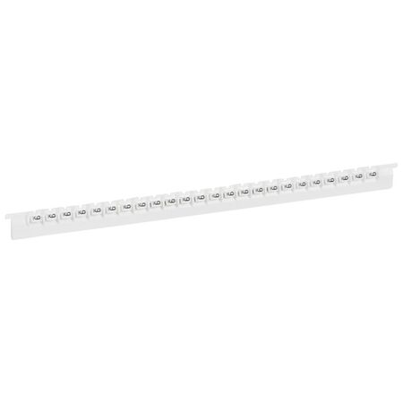 MEMOCAB - Markers for wiring black numbers on white background 2.5x2.5mm number 9 slide-in pack of 600