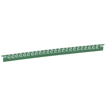 MEMOCAB - Markers for wiring numbers - colour code 2.5x2.5mm green number 5 slide-in pack of 600