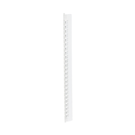 MEMOCAB - Markers for wiring black capital letters on white background 2.5x2.5mm letter T slide-in pack of 240