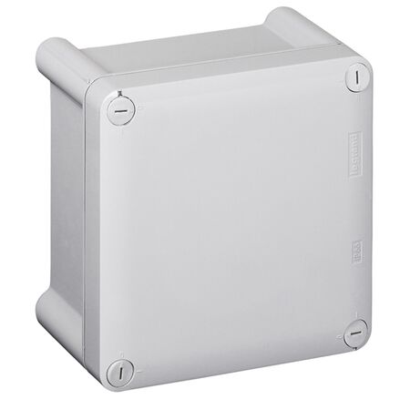 Enclosure - IP66 plastic box 130Hx130Wx74Dmm no knock-outs