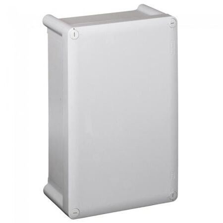 Enclosure - IP55 plastic box 130Hx130Wx74Dmm no knock-outs