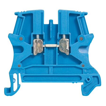 Viking 3 - 1 connection - 1 entry/1 outlet blue 2.5 to 50mm² rigid - 4 to 35mm² flexible - 15mm pitch