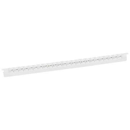 MEMOCAB - Markers for wiring black numbers on white background 2.5x2.5mm number 1 slide-in pack of 600
