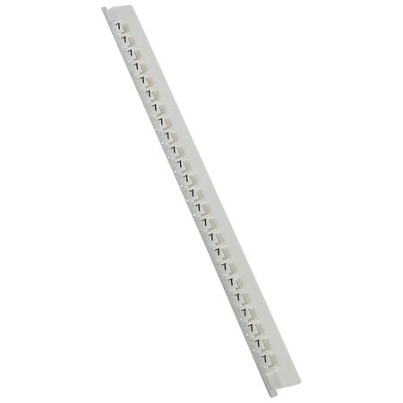 MEMOCAB - Markers for wiring black numbers on white background 2.5x2.5mm number 7 slide-in pack of 600