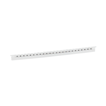 MEMOCAB - Markers for wiring black capital letters on white background 2.5x2.5mm letter M slide-in pack of 240