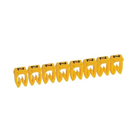 CAB3 - Markers for terminal blocks and wiring 0.5 to 1.5mm² black letters on yellow background 0.5-1.5mm² letter Z pack of 300
