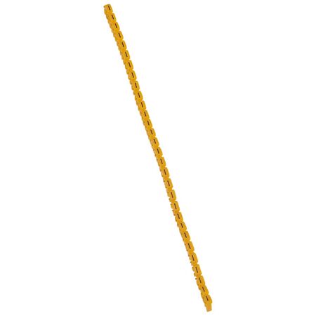 CAB3 - Markers for wiring 1.5 to 2.5 mm² black letters on yellow background 1.5-2.5mm² letter I pack of 300