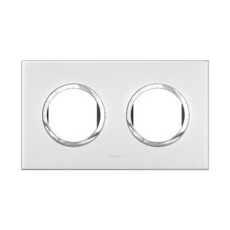 ARTEOR SCS Round 2 Module Horizontal Coverplate White