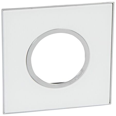 ARTEOR SCS Round 2 Module Horizontal Coverplate Mirror White