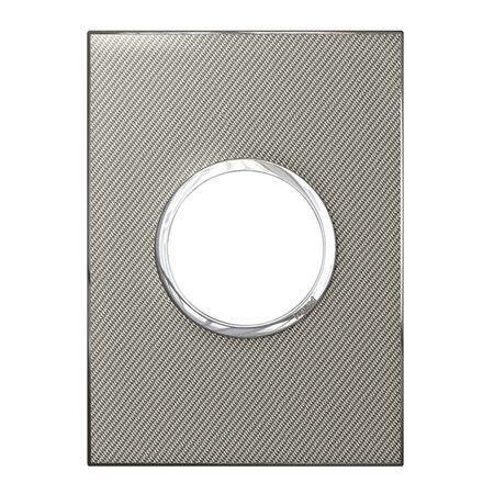 ARTEOR Round 2 Module Vertical Coverplate Woven Metal
