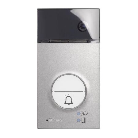 Bticino Linea 3000 2-Wire Metal Video Entrance Panel