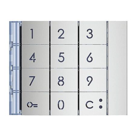 Bticino Sfera New Numeric Keypad Front Cover Allmetal