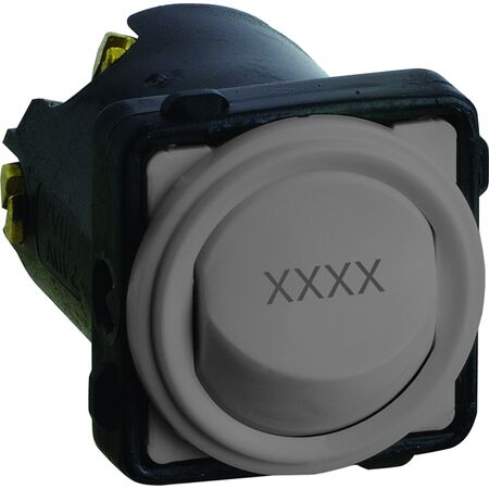 Excel Life - Engraved rocker switch mechanism 2 way 16AX 240V a.c. custom print urban grey