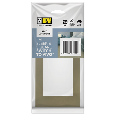 HPM VIVO Coverplate Khaki