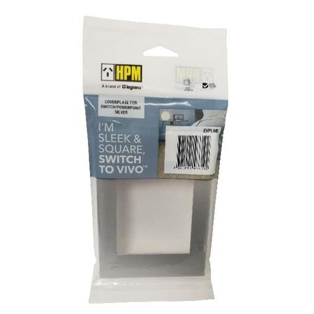 HPM VIVO Coverplate Silver