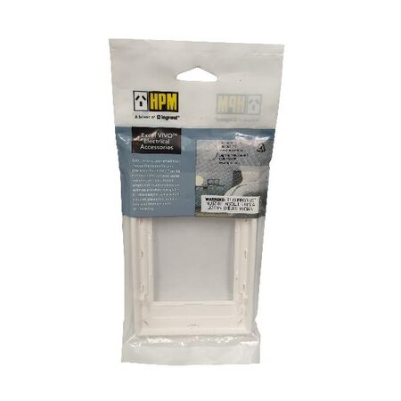 HPM VIVO Coverplate White Gloss