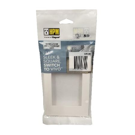 HPM VIVO Coverplate White Gloss