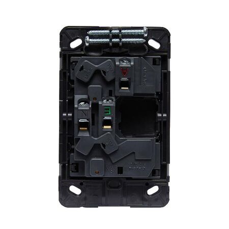 HPM VIVO 10A Vertical Double Power Point Dark Grey