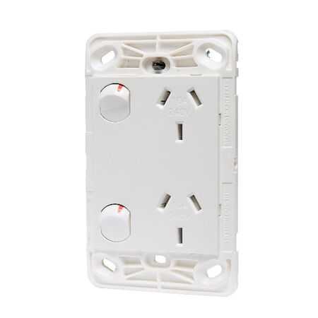 HPM VIVO 10A Vertical Double Power Point White
