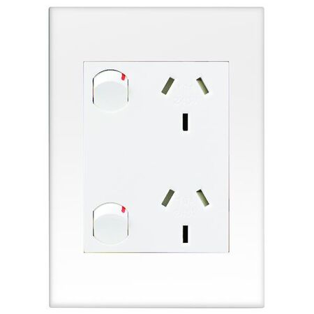 HPM VIVO 10A Vertical Double Power Point White