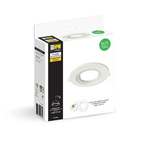 HPM Downlight Conversion Plate 150mm - 90mm White