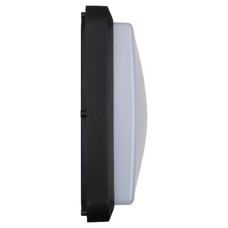 HPM SELENTA 16W 1540lm LED Cool White Bunker Light Black