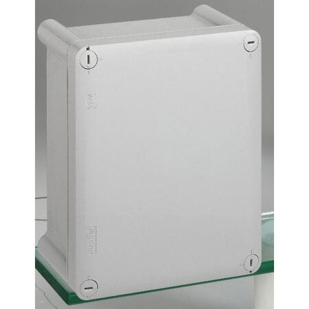 Enclosure - IP66 plastic box 180Hx140Wx86Dmm no knock-outs