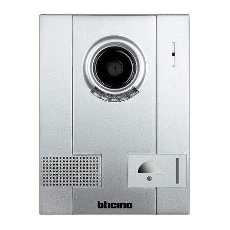 Bticino D45 Aluminium Single Digital Entrance Panel