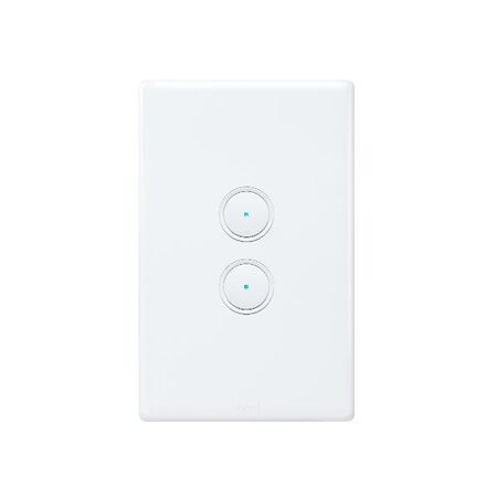 Excel Life Smart Dimmer 2 Gang White