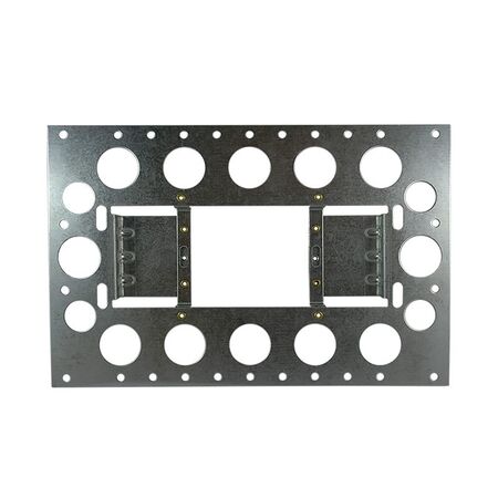 Plaster Bracket 4 Gang Outlet