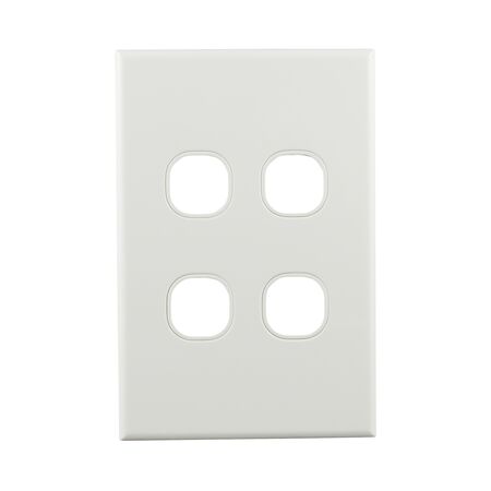 Grid Plate 4 Gang