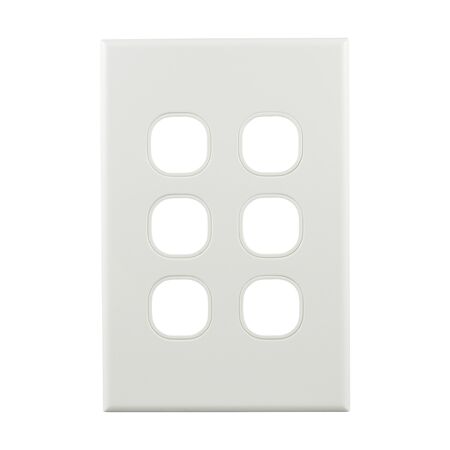 Grid Plate 6 Gang