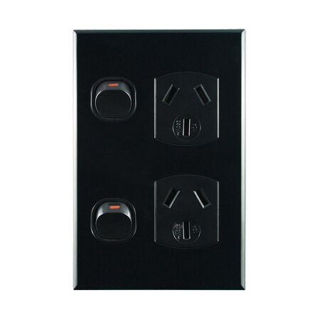 Double Power Point – VERTICAL BLACK
