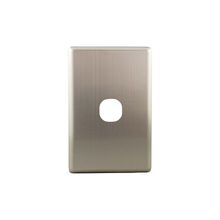 Metal Cover Plate 1 Gang
