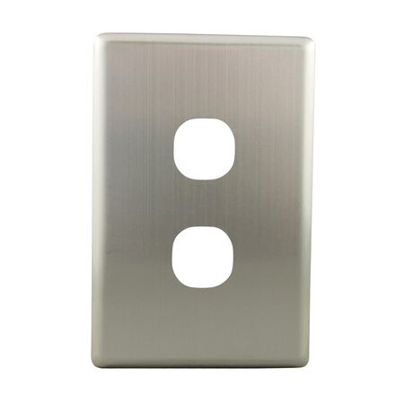 Metal Cover Plate 2 Gang