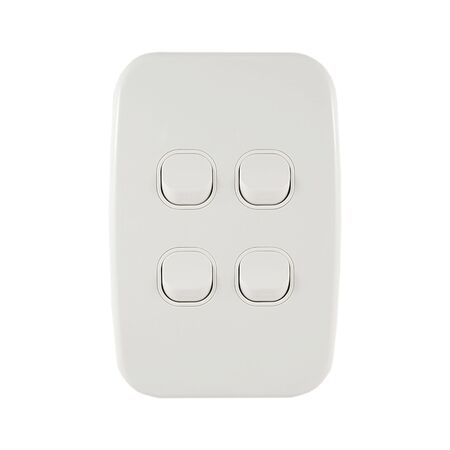 Light Switch 4 Gang – VERTICAL