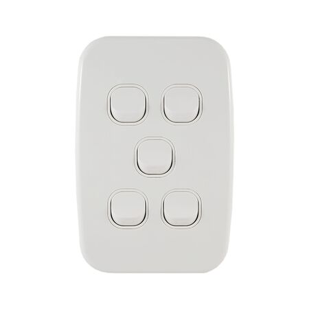 Light Switch 5 Gang – VERTICAL