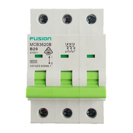 Circuit Breaker 3 Pole 6kA 50A