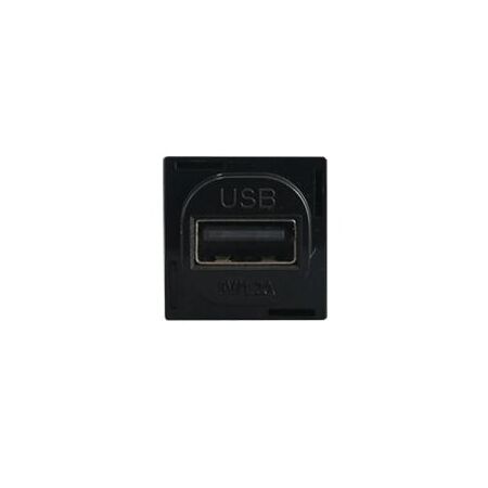 SINGLE USB Charger Mechanism BLACK