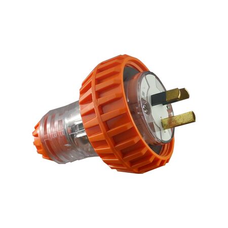 IP66 3 Pin Straight Plug – 250V AC 10A