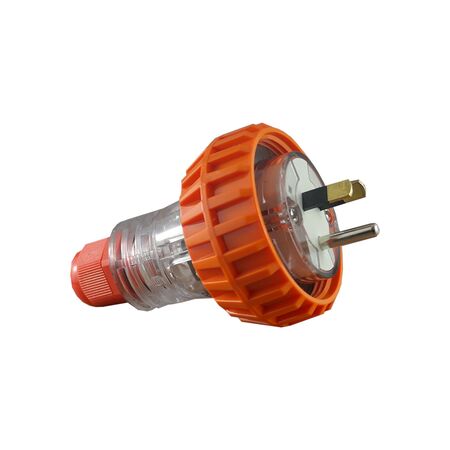 IP66 3 Pin Straight Plug – 250V AC 10A