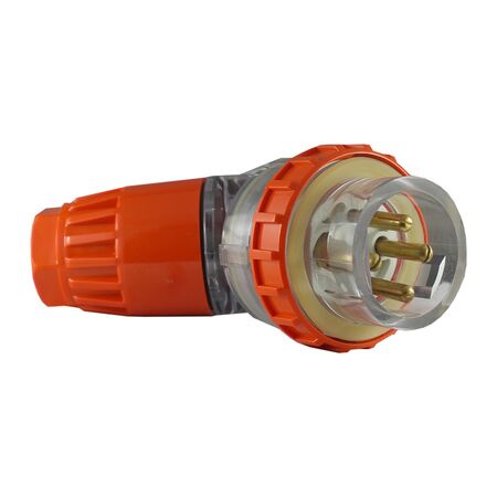 IP66 4 Pin Angled Plug – 500V 20A
