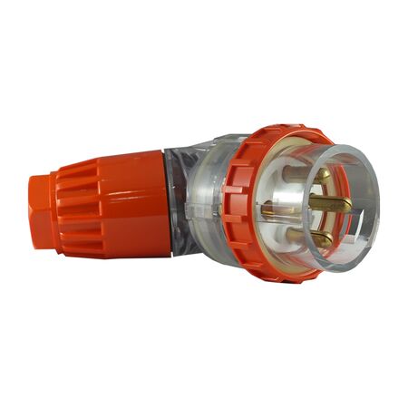 IP66 4 Pin Angled Plug – 500V 32A