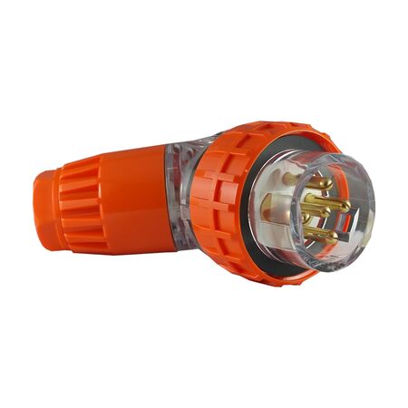 IP66 5 Pin Angled Plug – 500V 20A
