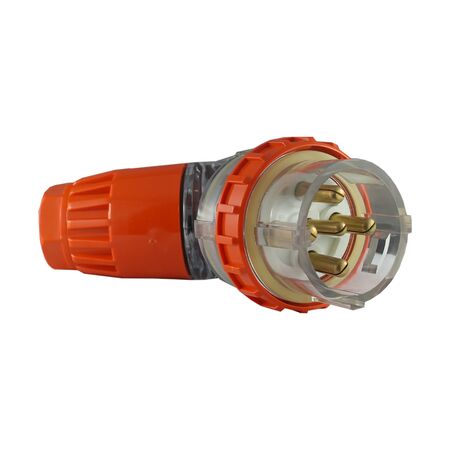 IP66 5 Pin Angled Plug – 500V 50A