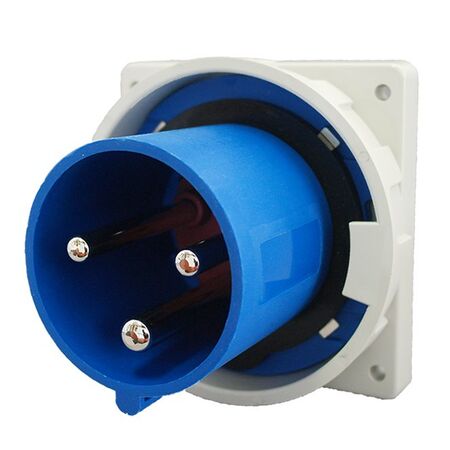 IP67 Panel Inlet 3 Pin – 240V 63A