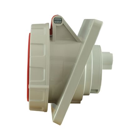 IP67 Panel Socket Angle 5 Pin – 400V 32A