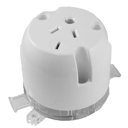 Surface Socket Outlet 4 Pin with Loop Surface Socket Outlet 4 Pin with Loop