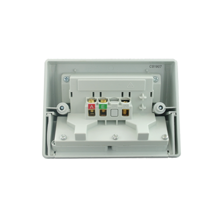 Weatherproof GPO DOUBLE 10A – Integrated Connection