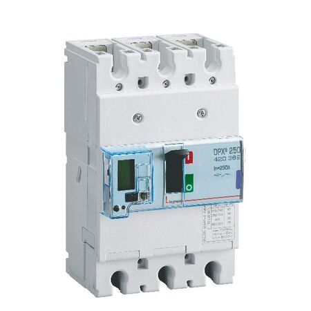 DPX³ 250 MCCB electronic release - Icu 50 kA - 400 V~ - 3 Phase - 250 A